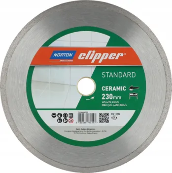 Řezný kotouč Diamantový kotouč Norton Clipper Standard Ceramic 25,4 x 230 mm