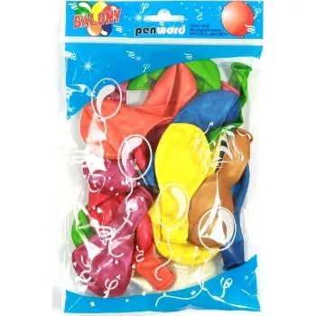 Balónek Penword Balónky 10 ks Perleťové Mix Barev A20