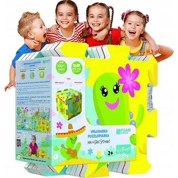 puzzle pro nejmenší Puzzle pro děti Kaktusiáci Zpěváci