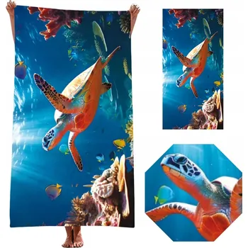 Plážová osuška Łóżkoholicy 180 cm mikrovlákno