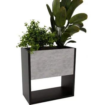 Květináč Držák Na Květináč Karo B stojící květináč květiny dům 44 cm beton loft květináč