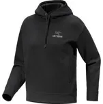 Arcteryx Emblem Fleece Hoody Women Black černá XS