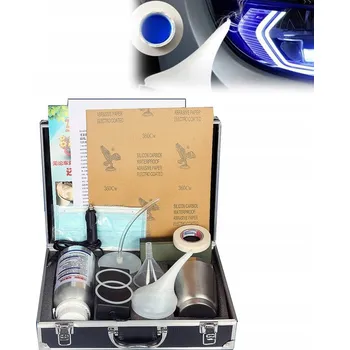 Moto bunda SADA PRO REGENERACI A RENOVACI SVĚTEL AUTA + TEKUTINA