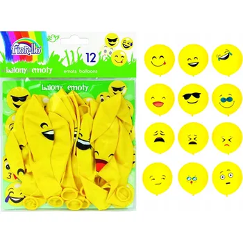 Balónek Metalické balónky Emoty Party FIORELLO na OSLAVY