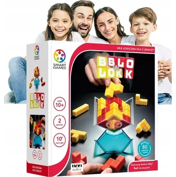 Desková hra Stolní hra BLOK V BLOKU - LOGICKÉ HÁDANKY A HRY - EDUKAČNÍ HRA PRO ROZVOJ LOGICKÉHO MYŠLENÍ - LOGICKÉ HRY - EDUKAČNÍ HRAČKY PRO DĚTI - ROZVOJOVÁ HRAČKA - EDUKAČNÍ SADA IUVI Games