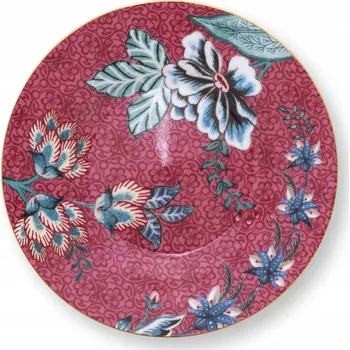 Talíř Dezertní talířek Flower Festival Dark Pink PiP Studio, 12 cm