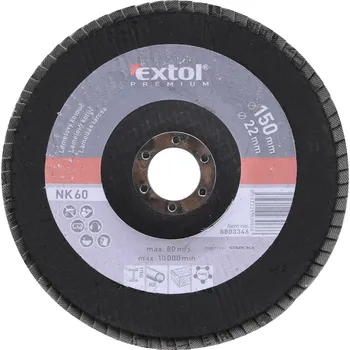 Brusný kotouč EXTOL PREMIUM Kotouč lamelový šikmý korundový, P60, 150 mm 8803346