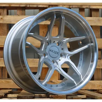 Alu kolo Alu kola Haxer SSA01, 18x8.5 5x120 ET20, stříbrná + leštěný límec