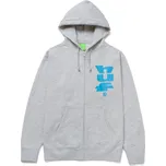 huf Pánská mikina megablast fz hoodie athletic heather