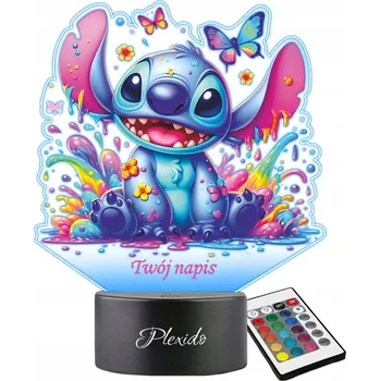 Lampička Noční lampa Plexido vícebarevná