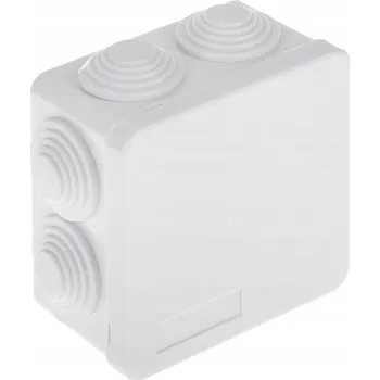 Elektroinstalační krabice Instalační krabice na omítku PK-55 Simet 87x87x51mm s vývodkami