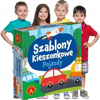 kreativní sada Stolní hra ŠABLONY KAPESNÍ SADA NA MALOVÁNÍ OMALOVÁNKY PRO DĚTI KREATIVNÍ SADA PRO KLUKY VOZIDLA AUTÍČKA AUTA VLAKY AUTO SADA Alexander