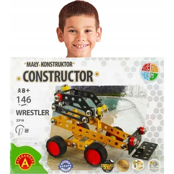 ostatní stavebnice MALÁ STAVBA Stavebnice Wrestler ALEXANDER Sada