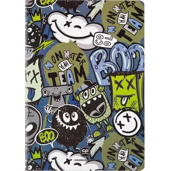 Sešit Sešit A5 s linkami Patio, 32 listů, měkká obálka, vícebarevný, 6 ks