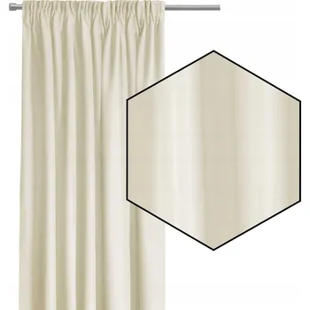 Obraz HOTOVÝ ZÁVĚS NA PÁSCE DO OBÝVÁKU 140x250 SVĚTLE BÉŽOVÝ Atlantic