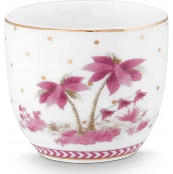 Stojánek na vajíčko Kalíšek na vajíčka Jolie Dots Gold Pink PiP Studio