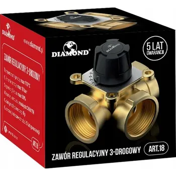 Ventil SMĚŠOVACÍ VENTIL HERZ 3-CESTNÝ DN 20 3/4 PALCE