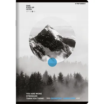 Sešit Sešit A5 linkovaný, sešit na matematiku, školní notes/zápisník, pro TOP-2000, 60 listů