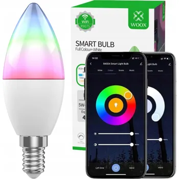 Žárovka Chytrá LED žárovka Woox E14 470lm 5W