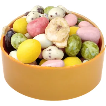 Sušené ovoce Veselá Veverka Mandle mix s banánem 1 kg