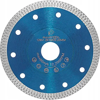 Řezný kotouč Diamantový kotouč pro řezání gresu Rastool 125 x 22,2 mm