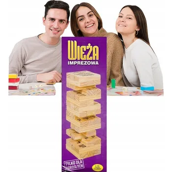 Desková hra Společenská hra pro děti – Věž, postřehová a zručnostní