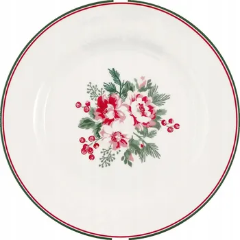 Talíř Dezertní talíř Charline White Green Gate, 20,5 cm