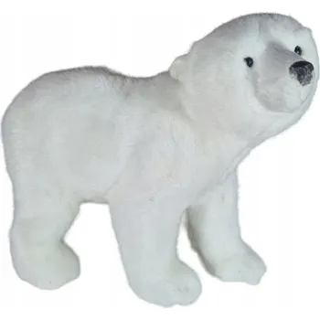 Obraz Figurka medvěda ledního s vánočním kožíšek