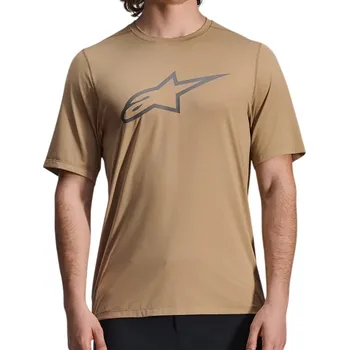 Cyklistické oblečení Dres - ALPINESTARS A-Dura Astar Ss - Light Brown XL