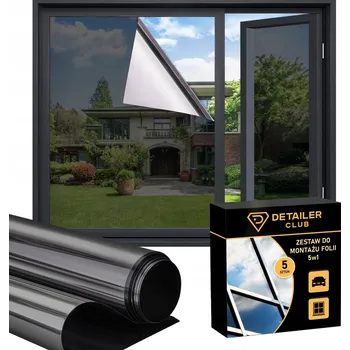 Zrcadlo Fólie Okenní Zrcadlo Benátské 75x250 cm Zrcadlo na sklo Den Noc