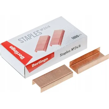 Spona do sešívačky Sešívací sponky Berlingo 24/6