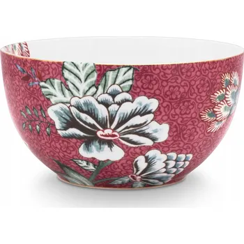 Miska Flower Festival Dark Pink PiP Studio, 400 ml