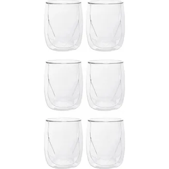 Sklenice Sklenice na kávu a čaj Homla 280 ml 6 ks