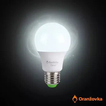 Žárovka ORANŽOVKA Denní E27 12W 4500K | do kanceláře | extra výkonná
