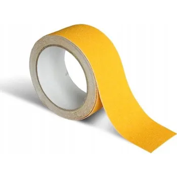 Lepicí páska Protiskluzová páska 10 m x 50 mm, žlutá