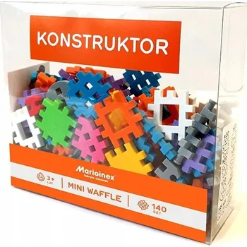 ostatní stavebnice Sada kostek Marioinex Mini Waffle 140 dílů plastová od 3 let