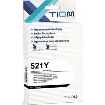 Žlutá inkoustová kazeta Asarto pro Canon