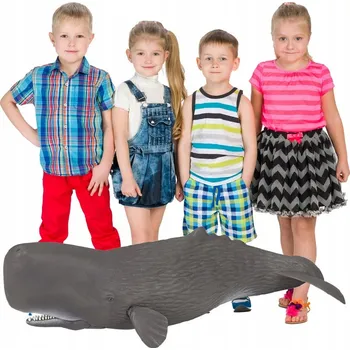 Figurka PAPO Vorvaň obrovský – model vorvaně pro SBĚRATELSTVÍ, EDUKATIVNÍ hračka, figurky zvířat