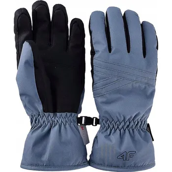 Rukavice DÁMSKÉ LYŽAŘSKÉ RUKAVICE 4F ZIMNÍ TERMOAKTIVNÍ RUKAVICE AW24F145 M