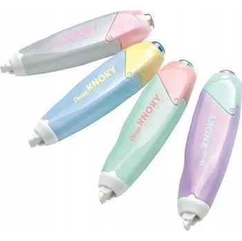 Korekční páska "Knoky", zeleno-broskvová, 5 mm x 6 m,znovu plnitelná,PENTEL