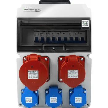 Rozvaděč Rozvaděč Doktorvolt 400 V IP54 64 A