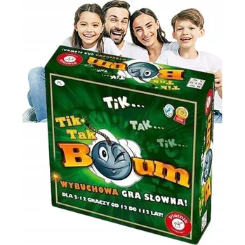 Desková hra Stolní hra TIK TAK BUM EDUKAČNÍ HRA HRAČKA ROZVOJOVÁ HRA EDUKAČNÍ SADA EDUKAČNÍ HRAČKY PRO DĚTI LOGICKÉ HRY HÁDANKY HRY PRO LOGICKÉ MYŠLENÍ Piatnik