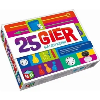 Desková hra Stolní hra 25 HER pro CELOU RODINU, LOGICKÉ HRY, INTEGRAČNÍ HRY, RODINNÁ HRA, STOLNÍ HRY PRO DĚTI, SPOLEČENSKÉ HRY, RODINNÉ HRY, LOGICKÉ Multigra