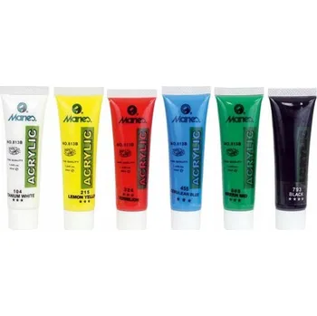 Vodová barva Akrylové barvy Grand 6 ks x 30 ml