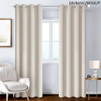 Obraz Závěs polozatemňovací s kroužky 140 cm x 260 cm