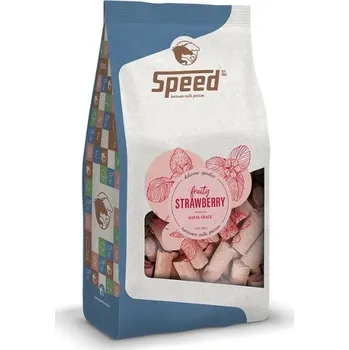 Krmivo pro koně SPEED Pamlsky Speedies jahodové 1kg