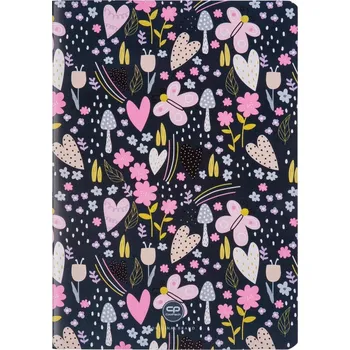 Sešit Sešit A5 s linkami Patio, 32 listů, měkká obálka, vícebarevný, 6 ks