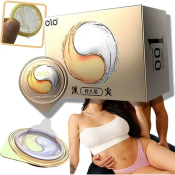 Kondom Ultratenké kondomy pro muže prodlužující výdrž - latexové