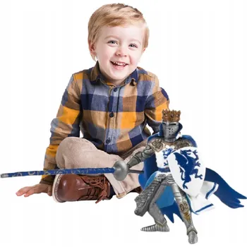 SBĚRATELSKÉ Figurky Král Drak Modrý SKVĚLÉ Chlapecké HRAČKY PĚKNÉ