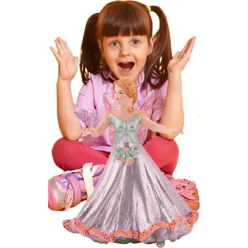 Figurka ZVÍŘATA Figurky PAPO Růžový Elf Motýl ZAJÍMAVÉ Hračky pro HOLČIČKY